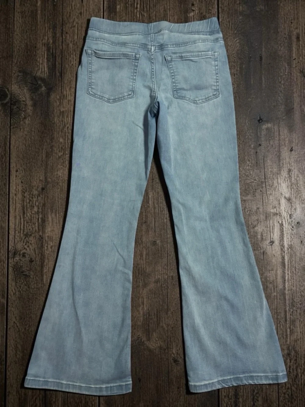 Cat & Jack Girls Size 14 Light Wash Flare Jeans